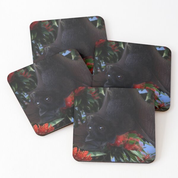 Item preview, Spitfire A Beautiful Black Flying Fox Bat. designed and sold by BabyBats.