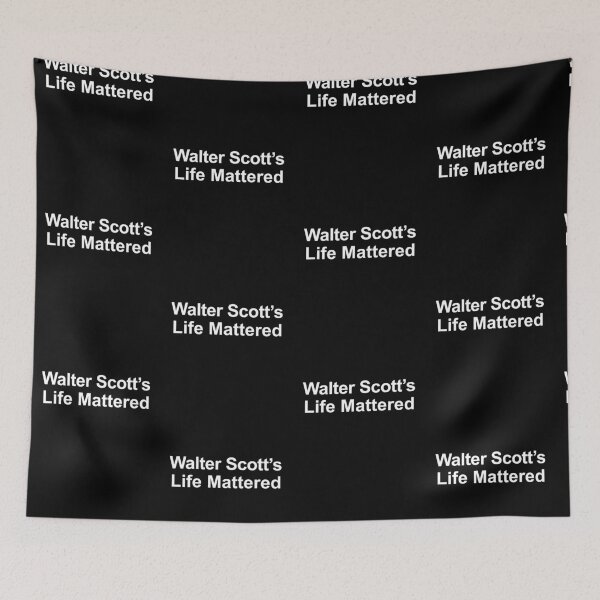 Item preview, Walter Scott's Life Mattered design designed and sold by GetItGiftIt.