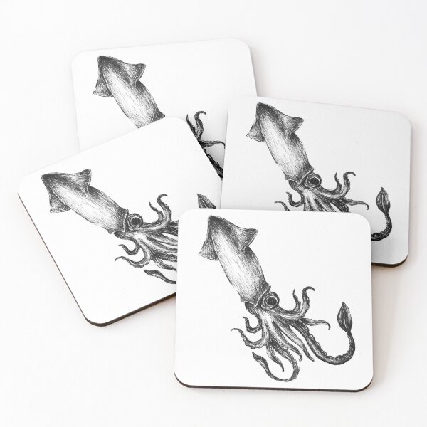 Item preview, Squid designed and sold by CosmicFoxDesign.