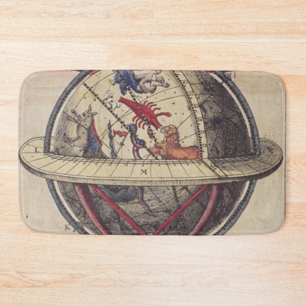 Item preview, Brahe - Astronomical Instruments Globe - Vintage Poster designed and sold by Bebichic.