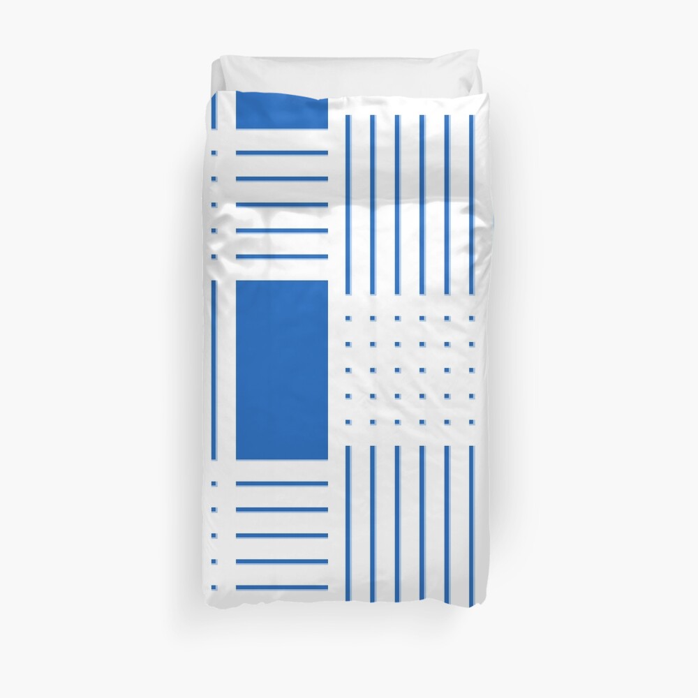 Abstract Lines Duvet Cover
