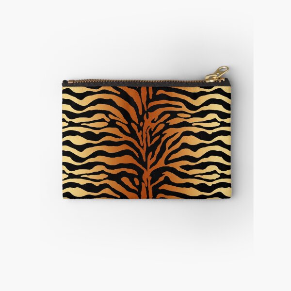 Item preview, Tiger Stripes Animal Print in Deep Amber, Black and Tan designed and sold by Marymarice.