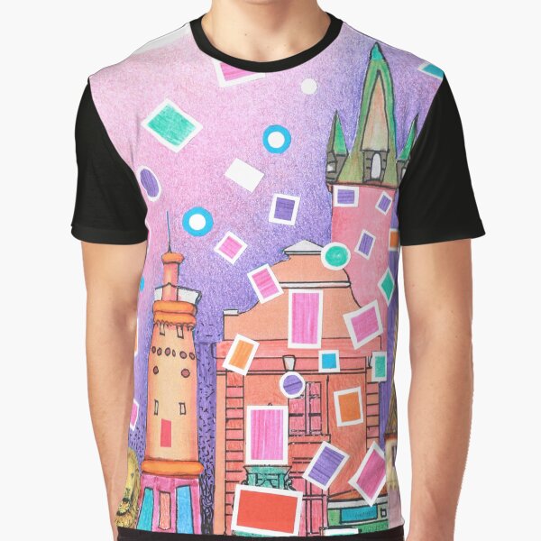 Lindau / Bodensee Grafik T-Shirt