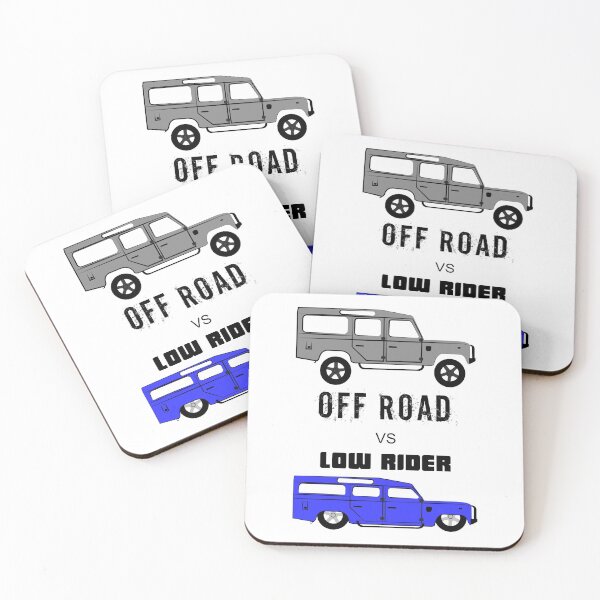 Item preview, off road vs low rider designed and sold by wi-se-man.