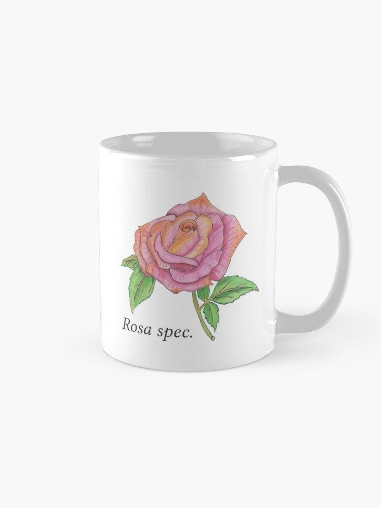 Alternate view of Colorful Rose Mug