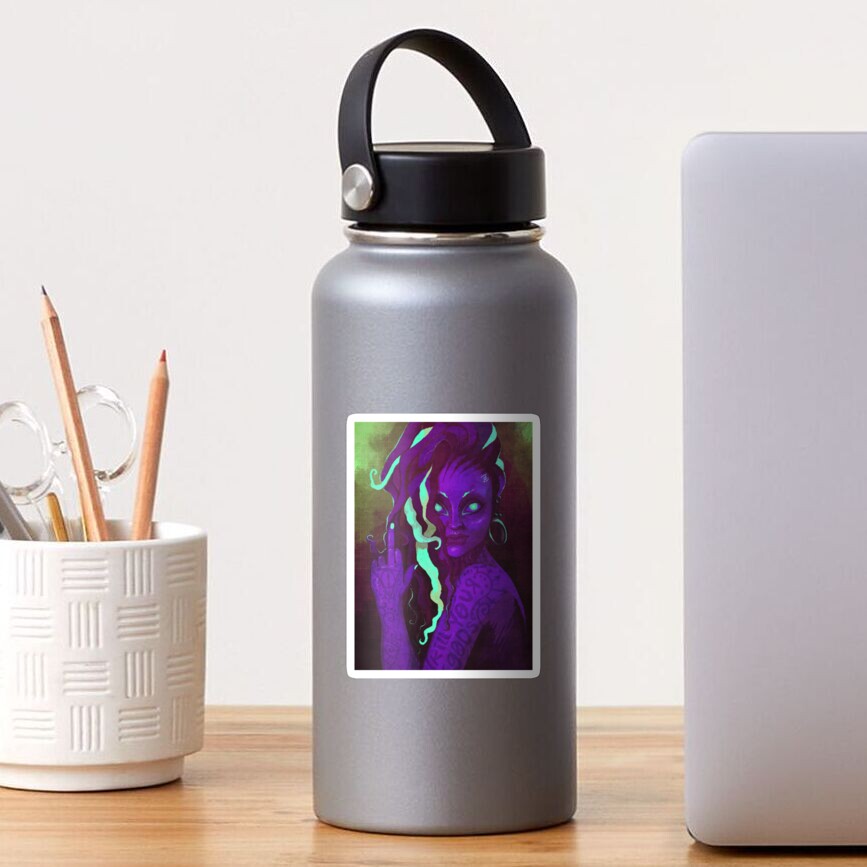 Item preview, Sticker designed and sold by z0mbieparade.