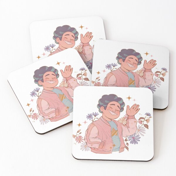 Letterman Steven Coasters (Set of 4)