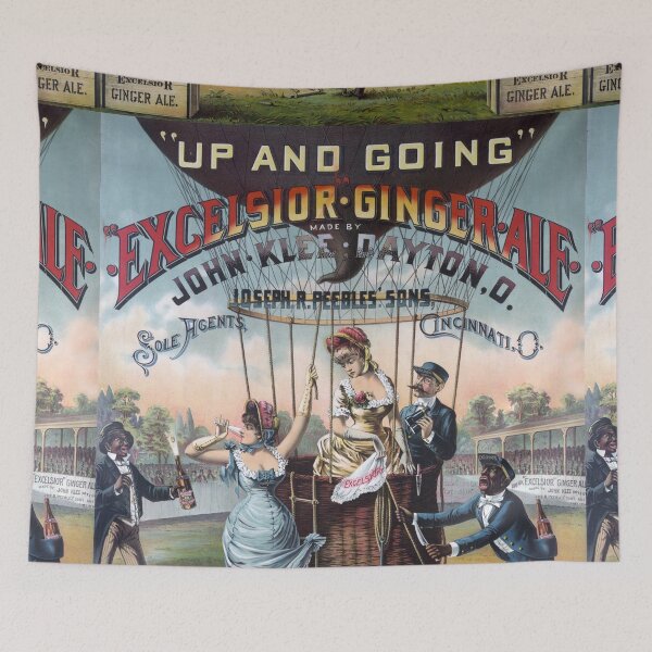 Item preview, Excelsior Ginger ale 'Up and going'! Vintage Advertising designed and sold by Vintage Designs +.