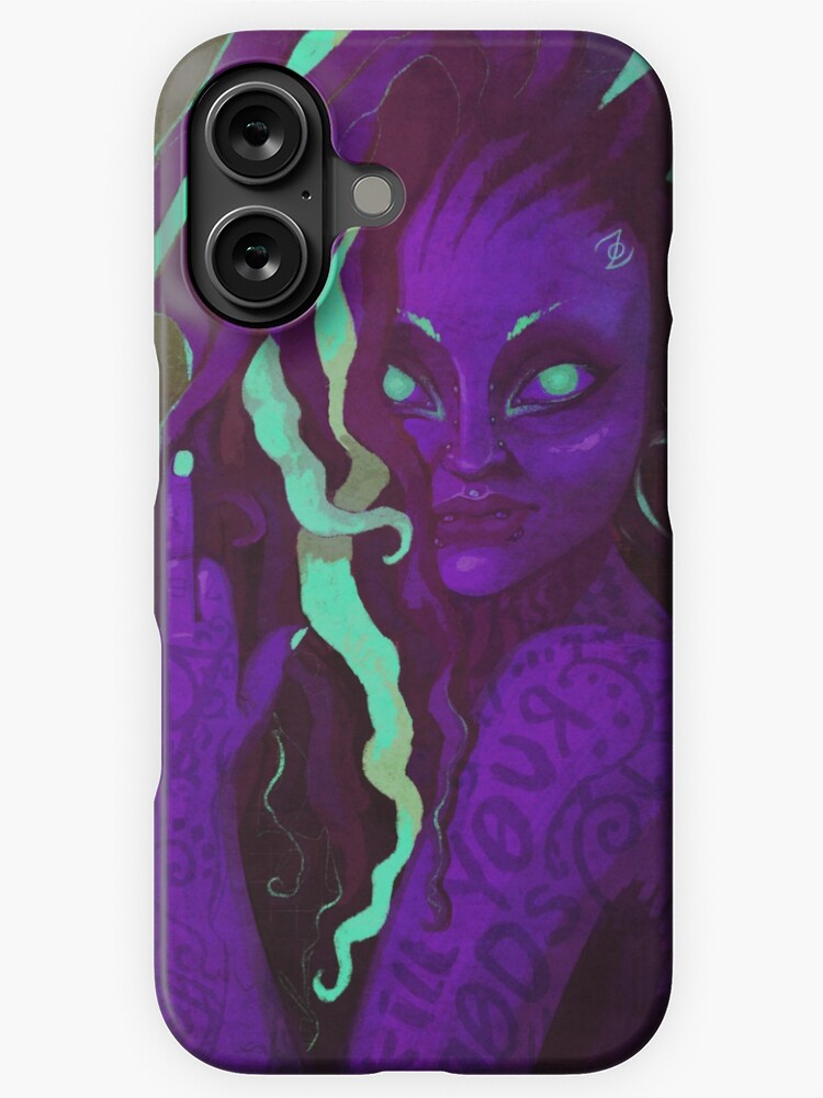 Thumbnail 1 of 4, iPhone Case, k1lly0urg0ds designed and sold by z0mbieparade.