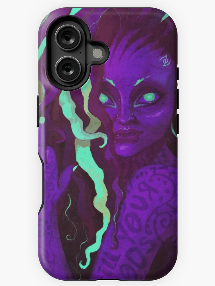 Thumbnail 1 of 4, iPhone Case, k1lly0urg0ds designed and sold by z0mbieparade.