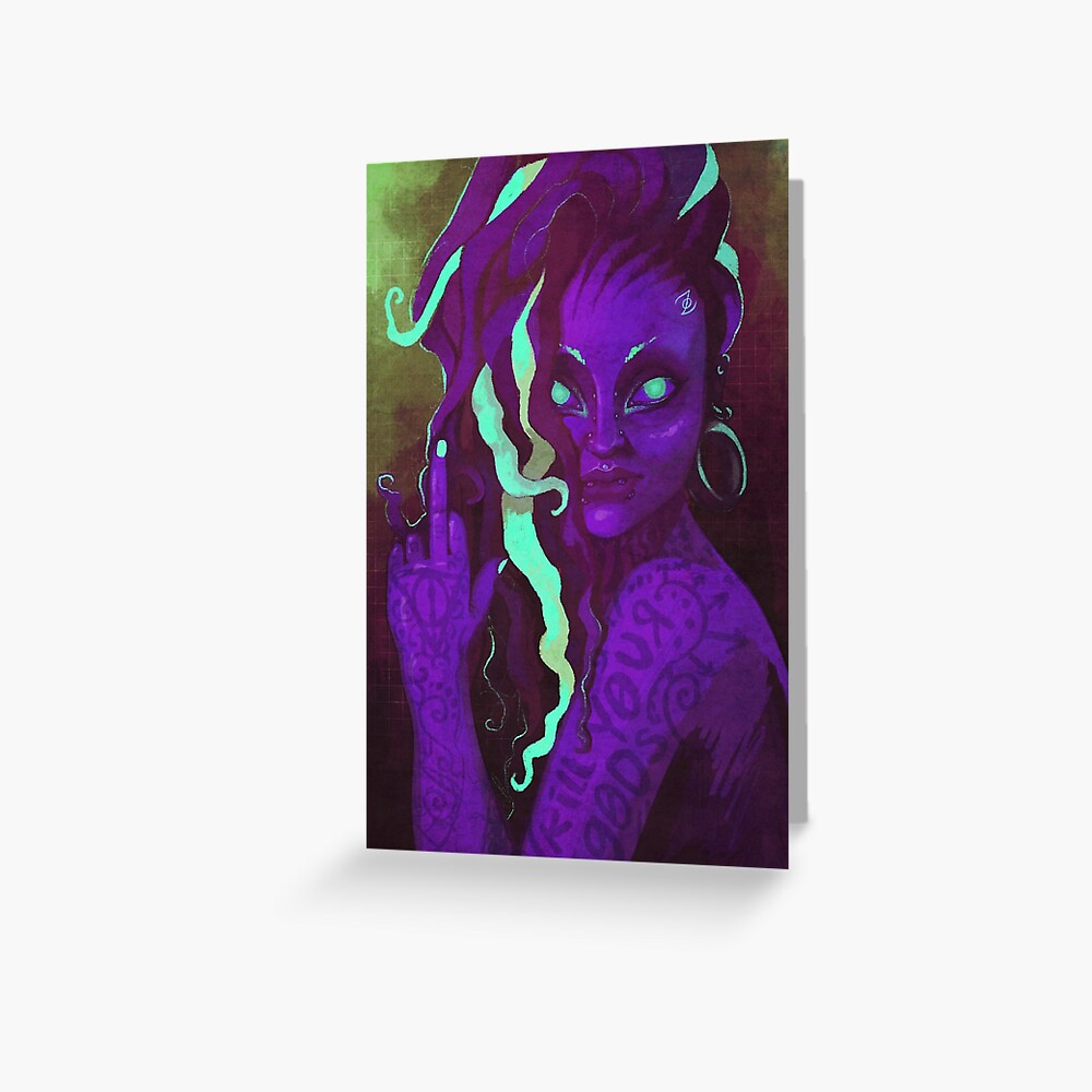 Item preview, Greeting Card designed and sold by z0mbieparade.