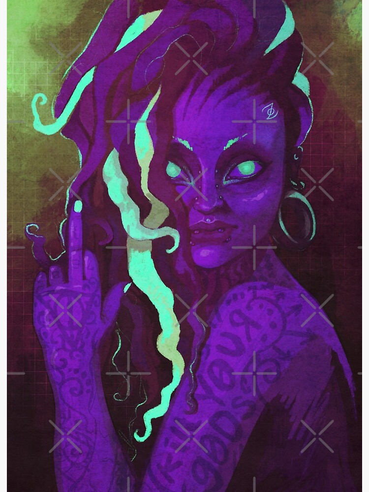 Thumbnail 2 of 2, Art Board Print, k1lly0urg0ds designed and sold by z0mbieparade.