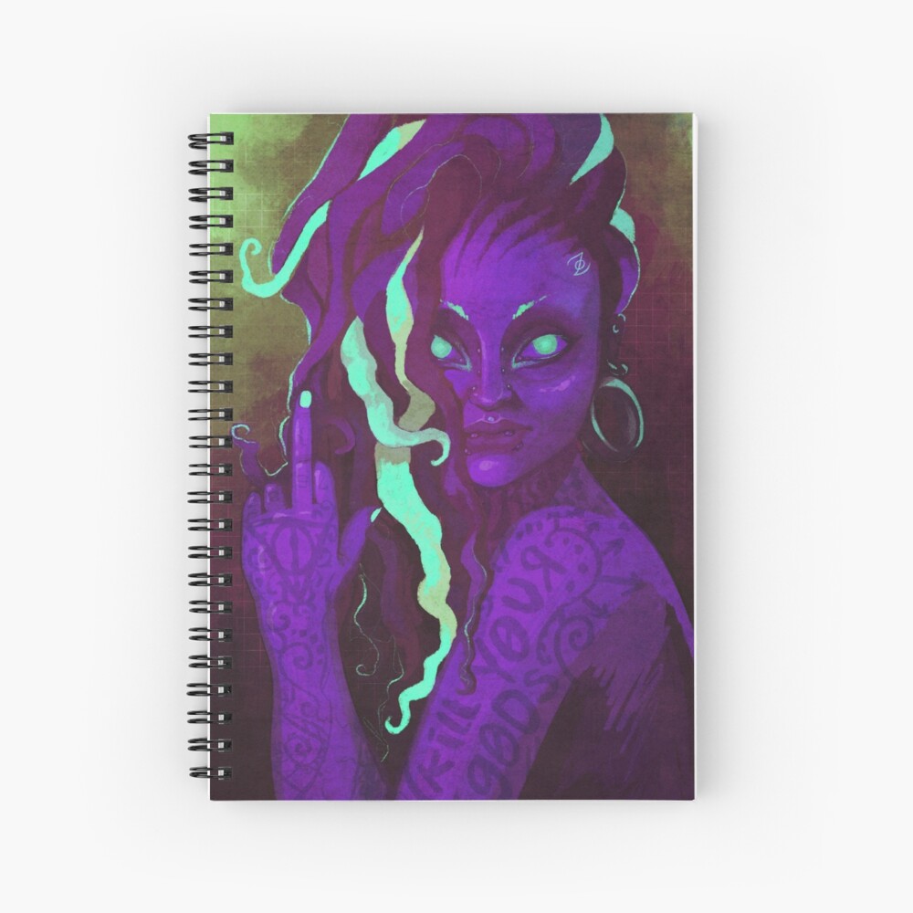 Item preview, Spiral Notebook designed and sold by z0mbieparade.
