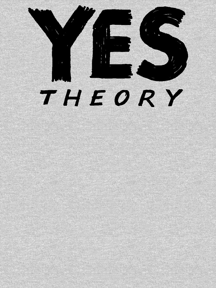 "Yes Theory 1" Pullover Sweatshirt by sedottaa Redbubble