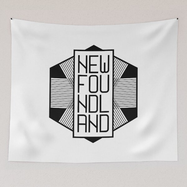 Item preview, NL Line Badge || Newfoundland and Labrador || Gifts || Souvenirs || Clothing designed and sold by SaltWaterOre.