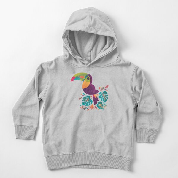Tropical Toucan 2 Toddler Pullover Hoodie