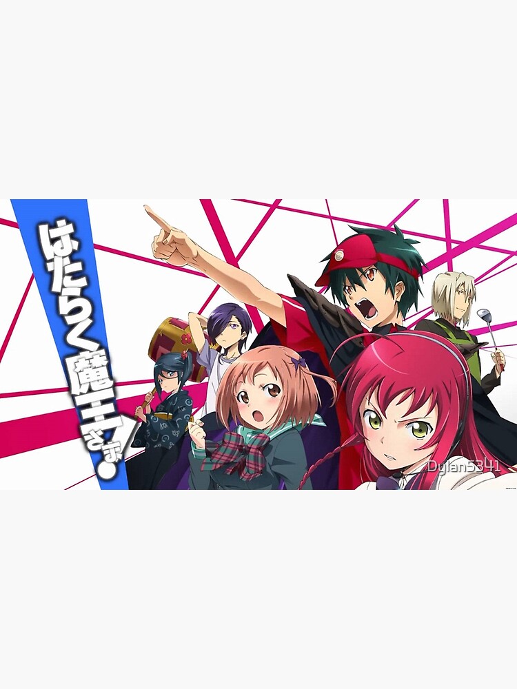 The Devil Is A Part Timer Hataraku Maou-sama! Posters White Paper