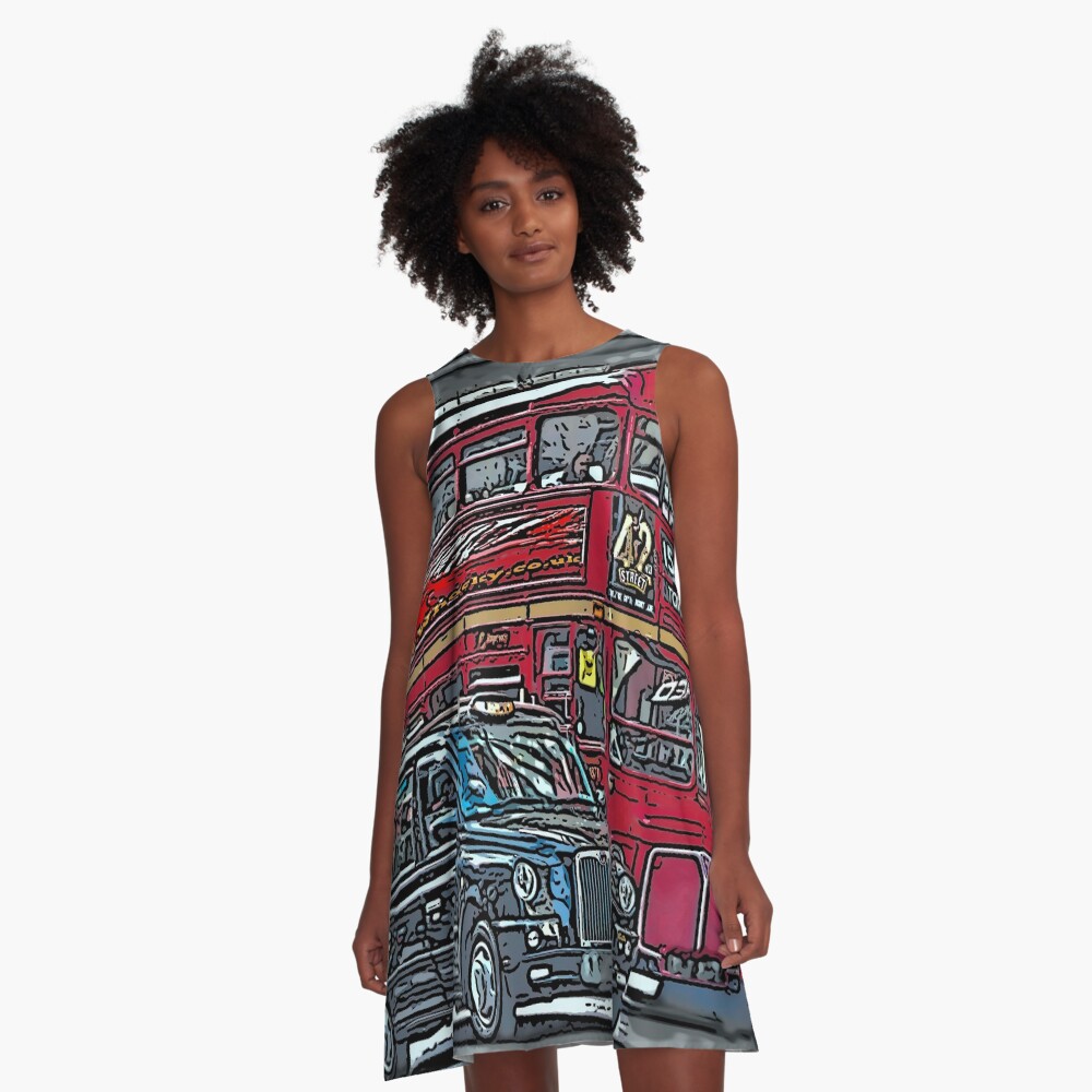Item preview, A-Line Dress designed and sold by bywhacky.
