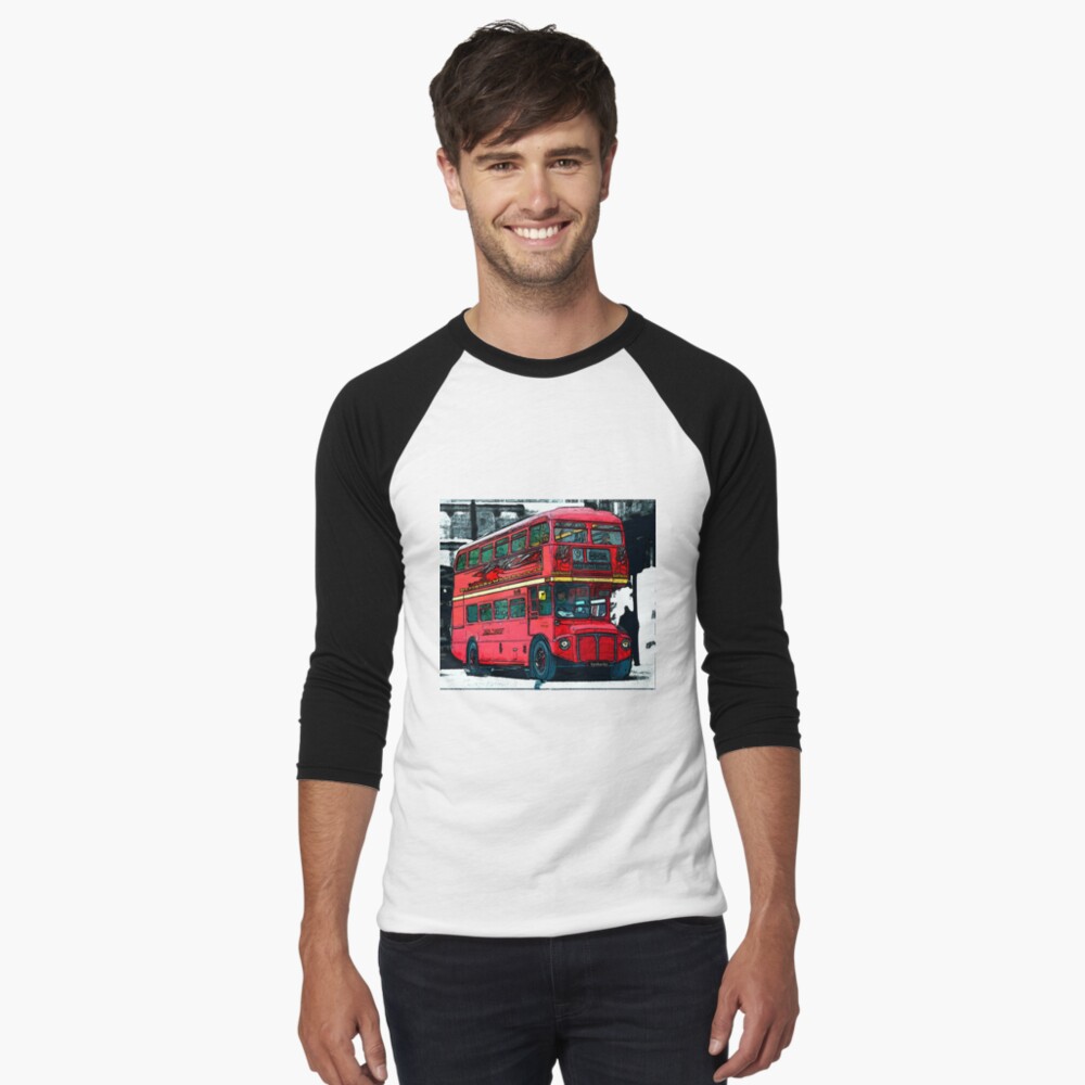 Item preview, Baseball ¾ Sleeve T-Shirt designed and sold by bywhacky.