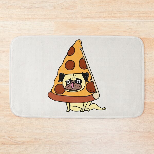 Item preview, PIZZA PUG designed and sold by Huebucket.