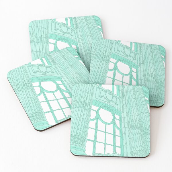 Item preview, Beaux Arts - Teal designed and sold by sonderforlonger.