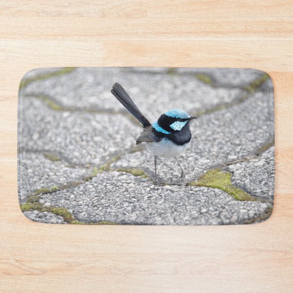 Item preview, Little Blue Fairywren on the Pavement designed and sold by imaginethis.