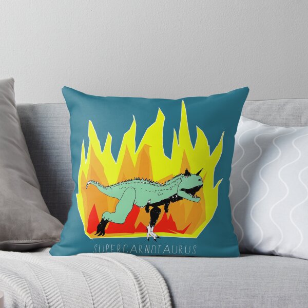 Item preview, Supercarnotaurus - Dinosaur Power for Jurassic Fans- with white writing designed and sold by HeyK.