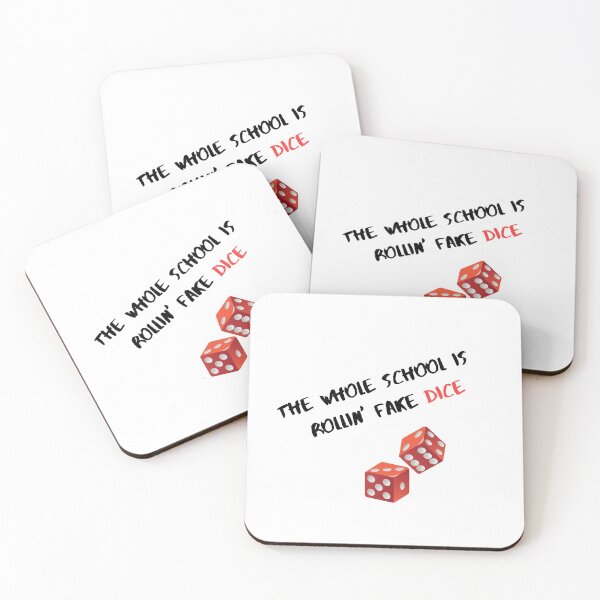 Item preview, The Whole School is Rollin Fake Dice - Taylor Swift Lover Album Miss Americana and The Heartbreak Prince lyrics designed and sold by bombalurina.