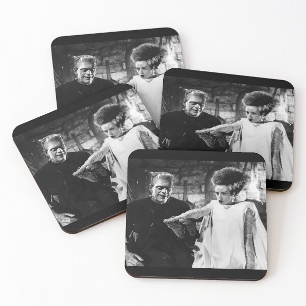 Item preview, Mr. & Mrs. Frankenstein Hand In Hand designed and sold by Slinky-Reebs.