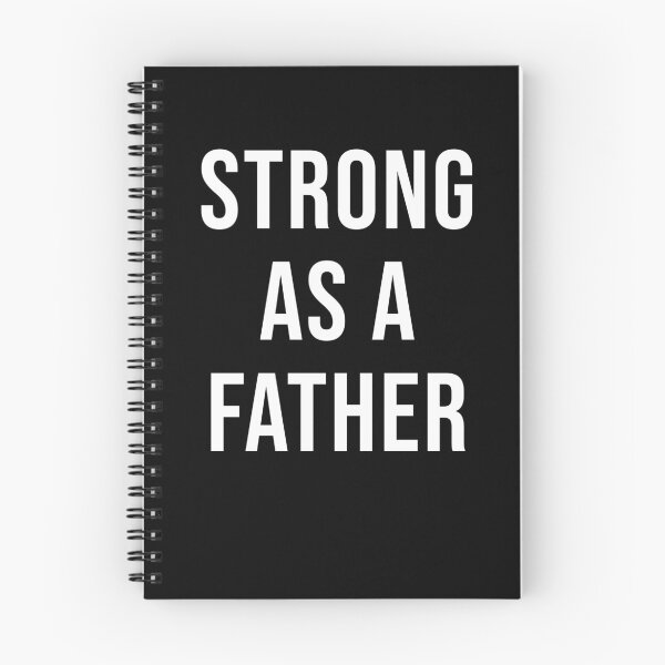 Item preview, Strong as a Father Tshirt Dad Workout Fathers Day Fitness designed and sold by JoDesignLab.