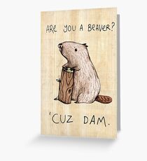 Dam Greeting Card