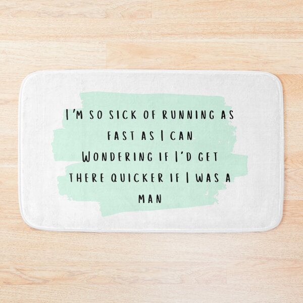 Item preview, Im so sick of running as fast as I can Wondering if I'd get there quicker if I was a man - Taylor Swift Lover Album The Man lyrics designed and sold by bombalurina.