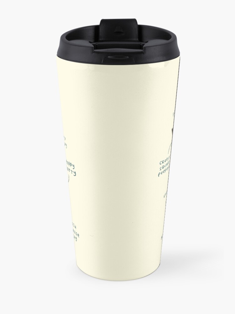 Alternate view of Anatomy of a Goat Travel Mug
