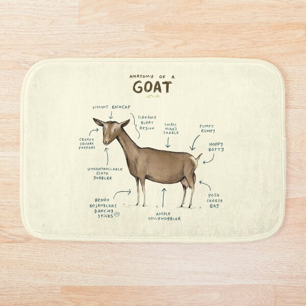 Anatomy of a Goat Bath Mat