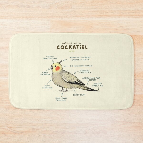 Item preview, Anatomy of a Cockatiel designed and sold by SophieCorrigan.