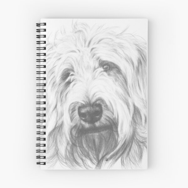 Item preview, Labradoodle Portrait designed and sold by BarbBarcikKeith.