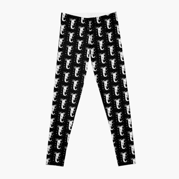 Axolotl Print Leggings