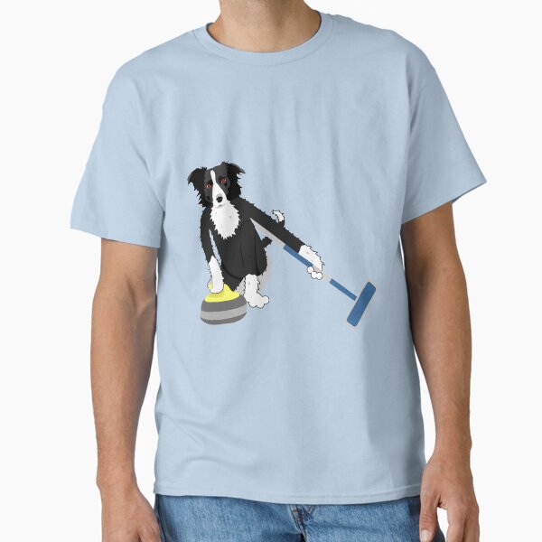 Item preview, Border Collie Curling designed and sold by pounddesigns.