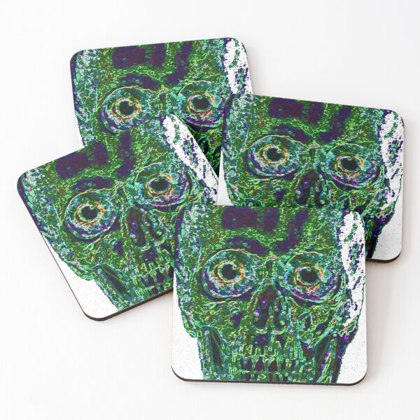 Item preview, Neon skull designed and sold by designbywhacky.