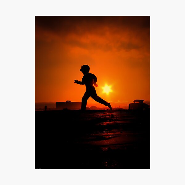Item preview, Run in the Sunset designed and sold by Sara Wilcox.
