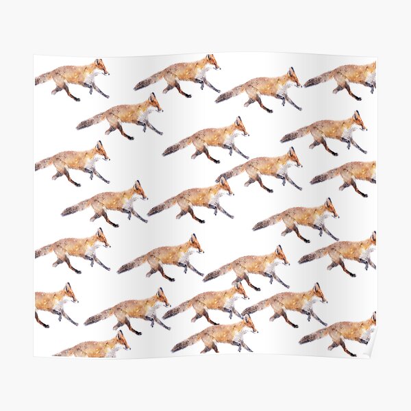 Fox Galore Poster
