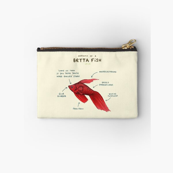 Item preview, Anatomy of a Betta Fish designed and sold by SophieCorrigan.