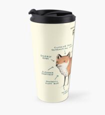 Anatomy of a Fox Travel Mug