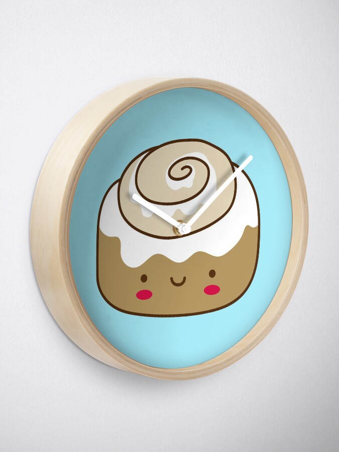 Cute Kawaii Cinnamon Bun | Sticker