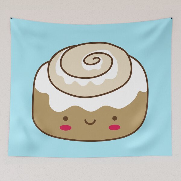 Item preview, Cute Kawaii Cinnamon Bun designed and sold by Design Minds Boutique.