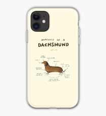 Anatomy of a Dachshund iPhone Case