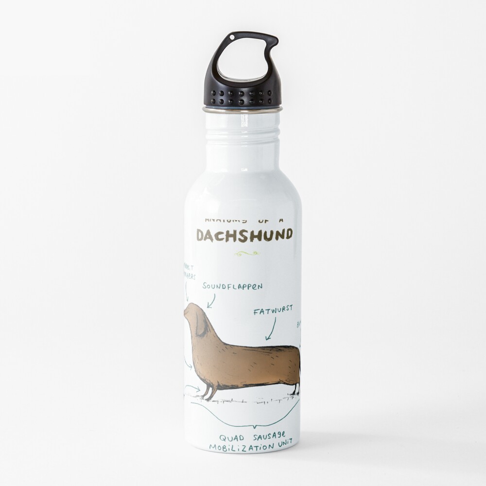 Anatomy of a Dachshund Water Bottle