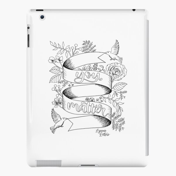 adult coloring page ipad cases  skins  redbubble