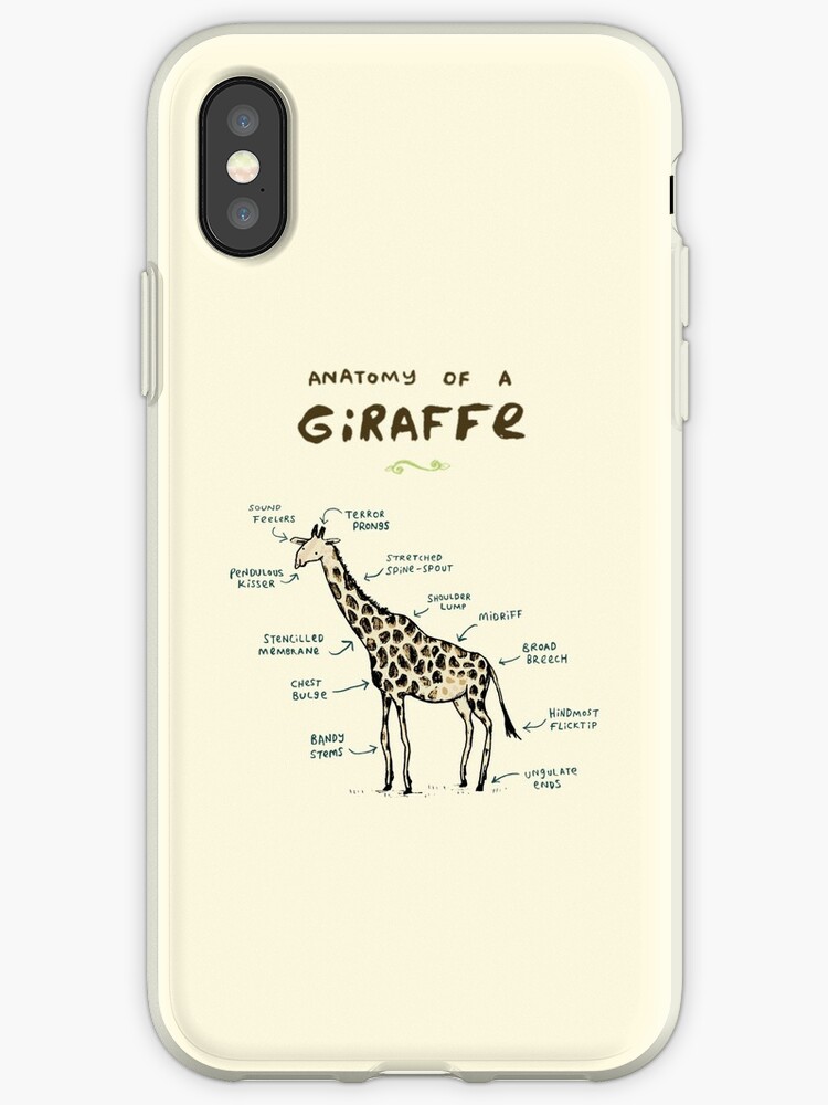 coque iphone xs girafe