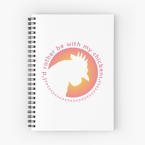 Item preview, I'd Rather Be With My Chickens designed and sold by Rachael Martin.